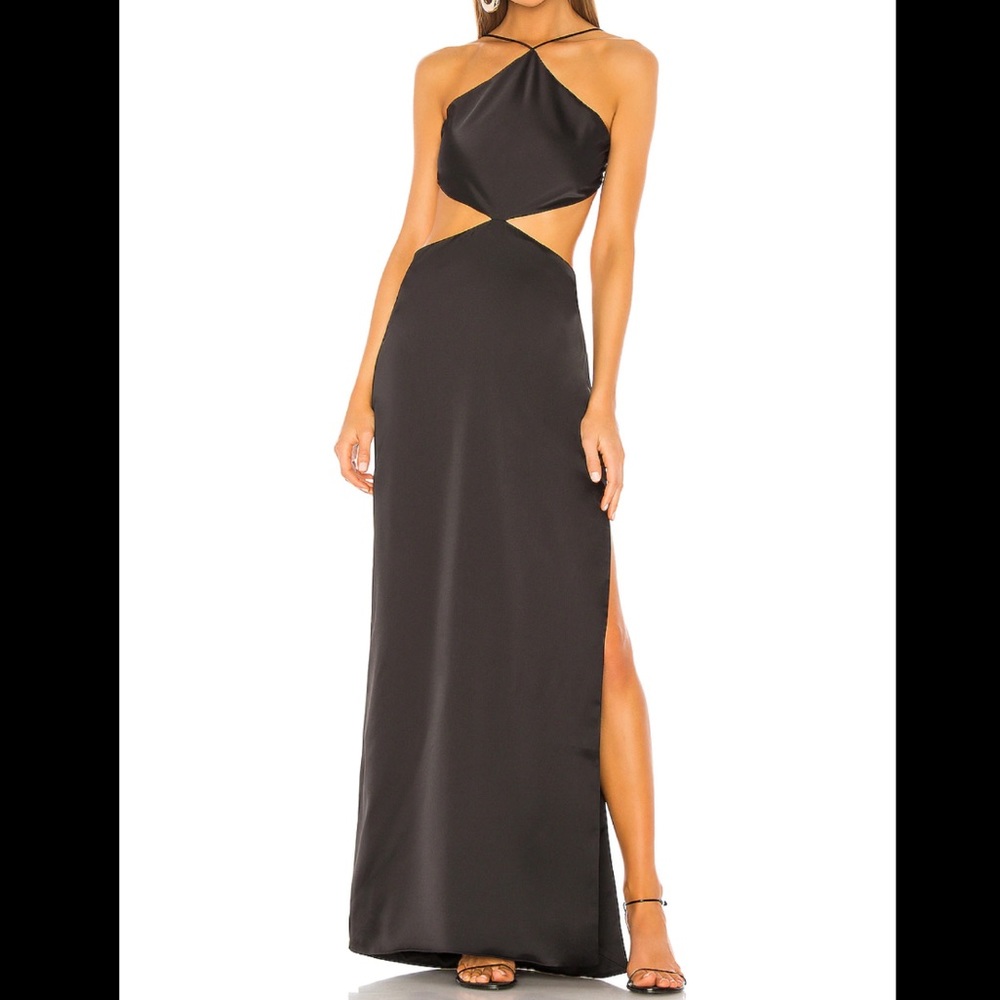 Black Ronny Kobo Marietta Gown